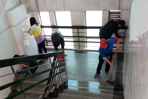 我院開(kāi)展學(xué)雷鋒系列活動(dòng)（圖文）